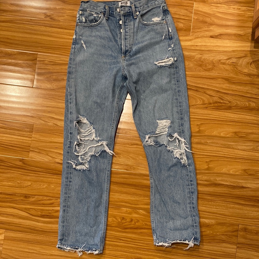 Excellent condition agolde 90s jeans